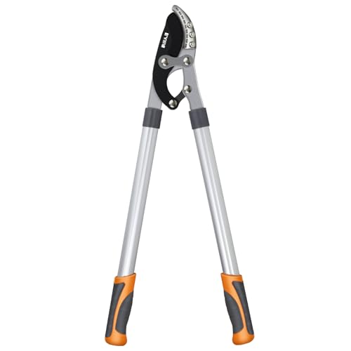 AIRAJ Tijeras Podar 68CM,Hoja SK5/Material de Aleación de Aluminio Espesado/Mango Antideslizante/Diámetro Máximo de Corte 5cm,Tijeras de Podar de Mano