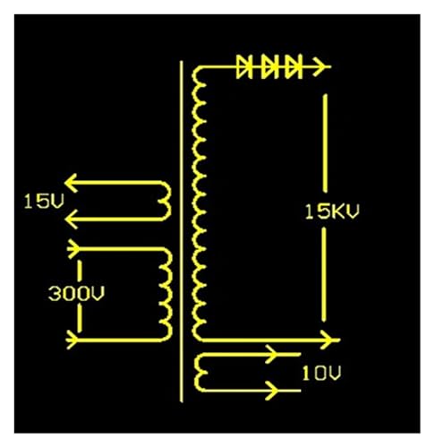 Transformateur haute tension Flyback double sortie 300W pour arc