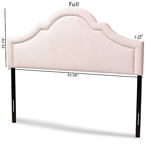 Baxton Studio Headboards, Full, Light Pink by Baxton Studio - Image 6