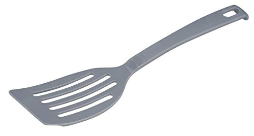 Zenker Sweet Sensation - Espátula de cocina resistente al calor, apta para lavavajillas, diseño ergonómico, 265 mm, color gris