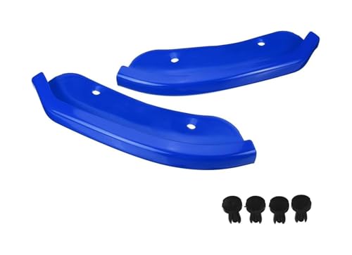 Séparateur lèvre pare-chocs Dodge Challenger bleu protège le spoiler avant