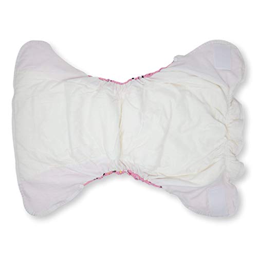 Rearz - Omutsu Bulky Fitted Nighttime Cloth Diaper (Pink - Sheep) (Large/X-Large) #TOP4