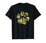 Camo perro huella huella verde camuflaje animal regalo militar ella Camiseta