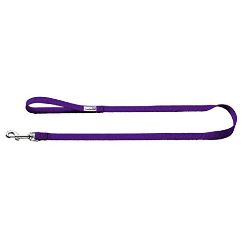 Doodlebone Bold Dog Lead, Purple, Medium