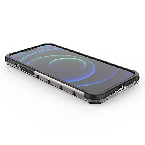 Image of Glasgow Back Case Cover Compatible with Apple iPhone 13 Pro Max (Stylish Design) -Black