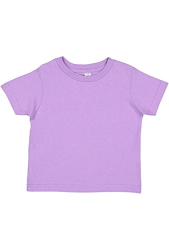 RABBIT SKINS™ Infant 100% Cotton Jersey Short Sleeve Tee (Lavender, 18 Months)