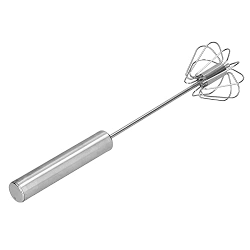 Batidora de Mano Semiautomática de Acero Inoxidable, Batidora Pequeña para Uso en Cocina, 12 Pulgadas (10 pulgadas)
