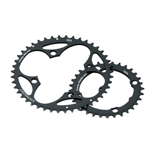 Plateau noir Stronglight SA Mixte pour VTT adulte en taille unique