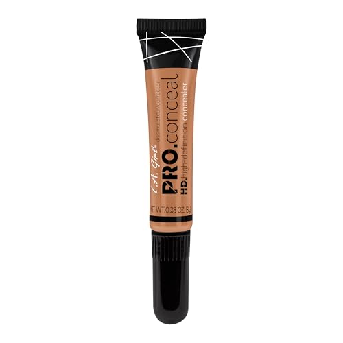 Image of L.A. Girl HD Pro Conceal Multipurpose Concealer, Warm Honey, 8g | Full Coverage for Dark Circles, Contouring & Dark Spots| Long-Lasting & Blendable Makeup for Indian Skin Tone.