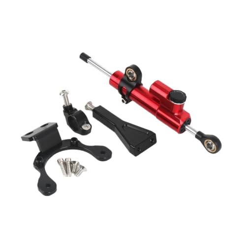 Support d'amortisseur direction CNC moto anti-guidonnage kit Set 4