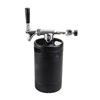 Amazon | WRJAHCG ビールサーバー、2Lビール樽ディスペンサー