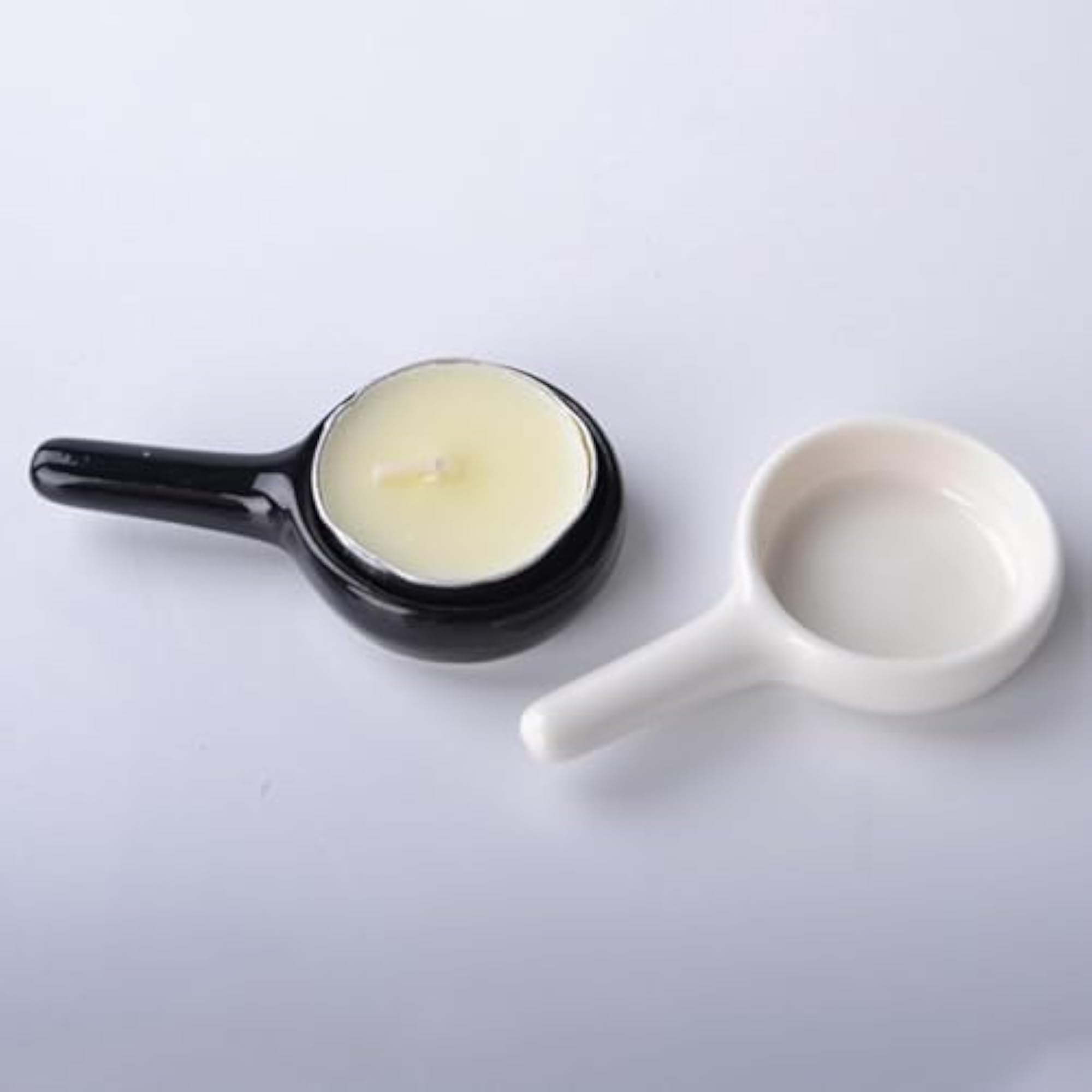 4xTealight Wax Warmer Portable Ceramic Candle Holder