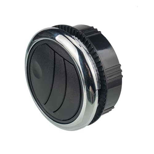 Salida de aire acondicionado con perilla giratoria de 75mm para control de flujo en botes