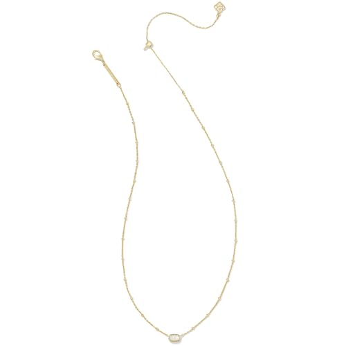 Kendra Scott Mini Elisa 14k Gold-Plated Satellite Short Pendant Necklace, Fashion Jewelry for Women2
