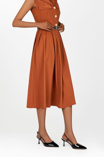 TNYNFBEB Womens Close Pointed Toe Mid Kitten Heel Pumps Shoes Slip-on Slingback Buckle Prom Party Dress Basic Classic Patent Leather 2.6 Inches Heels2