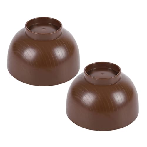 healvian 2個 日式小鉢スープボウル 和風デザインの多用途キッチンボウル 味噌汁 前菜 ご飯に