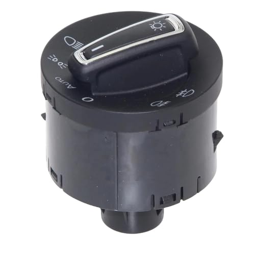 Interruptor de faros cromado para Volkswagen Golf 7 en viajes nocturnos 3