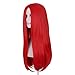 Miss U Hair Red Costume Wig for Women 26 Inch Long Straight Red Hair Middle Part Synthetic Halloween Cosplay Wigs