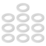 EMSea 10 Stück Aluminium-Dichtungsringe 12,2 X 20 X 2 Mm Geeignet für Ölablassschrauben An Kraftfahrzeugen
