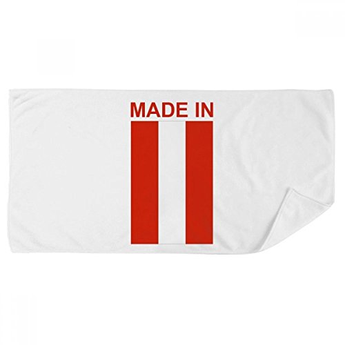 Serviette de bain 35x70cm gant de toilette multicolor doux