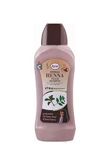 Image of Ayur Herbal Heena Tulsi Shampoo 500 (500 ml)