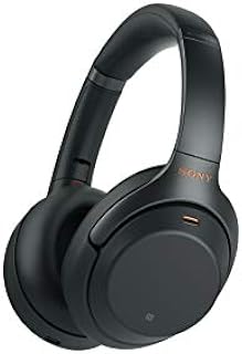 Sony Noise Cancelling Headphones WH1000XM3: Wireless Bluetooth Over the Ear Headset with Mic