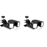 Akfldms 2X Grill Leuchten für Wasserdichtes Grillen - Druck Schalter und 10 Super Grill LED Lampe BestäNdiges und Flexibles Licht