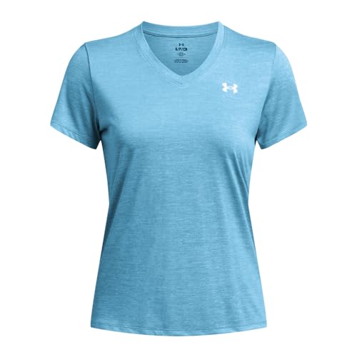 Image of Under Armour Women's Tech Twist V Neck Short Sleeve T-Shirt