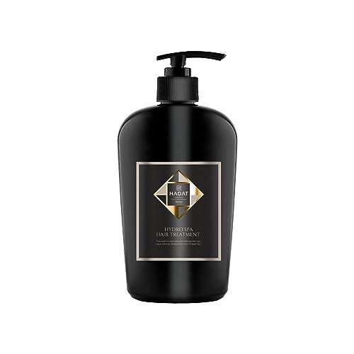 Hydro Spa Hair Treatment - professionelle feuchtigkeitsspendende Haarmaske für trockenes und strapaziertes Haar HADAT Cosmetics 500 ml. Salonbehandlung für coloriertes Haar. Erhält die Farbintensität