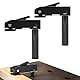 19mm Desktop-Schnellhalteklemme,Tischplatten-Niederhalter，feste Klemme,Verstellbarer Schreibtisch-Clip für Die Werkbank Hundeloch zum Holzschnitzen, Schleifen，Fräsen (2, 19mm)