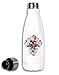 Sinful Fighter Pilot Tattoo Style Art Thermische Reiseflasche 350ml