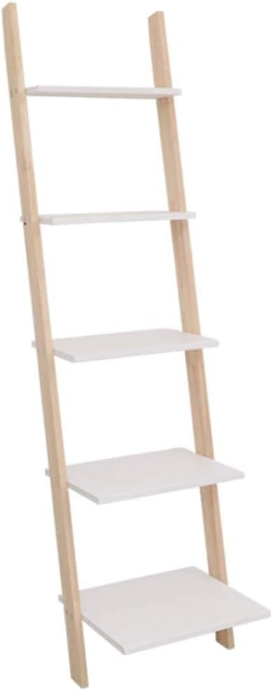 Étagère à livres bois naturel au design minimaliste scandinave
