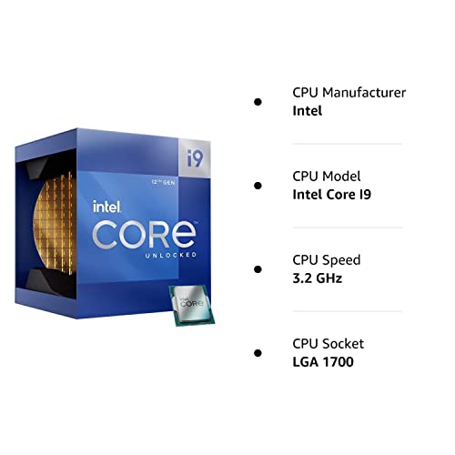 Intel Core I9-12900K 12Th Gen Alder Lake 16-Core 3.2 Ghz Lga 1700 Processor-Bx8071512900K #TOP2