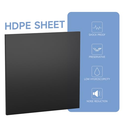 Láminas de plástico HDPE 2 piezas 12x12x1/2 pulg miniatura 5