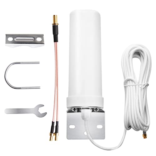Antenne 4G LTE Outdoor SMA Male 3G / 4G / LTE Omnidirectional ST-9 Male Antenne Signal Booster pour routeur Mobile Hotspot Cover