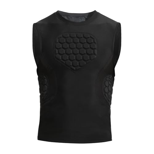 Protège-poitrine softball gilet de protection respirant pour athlètes de baseball