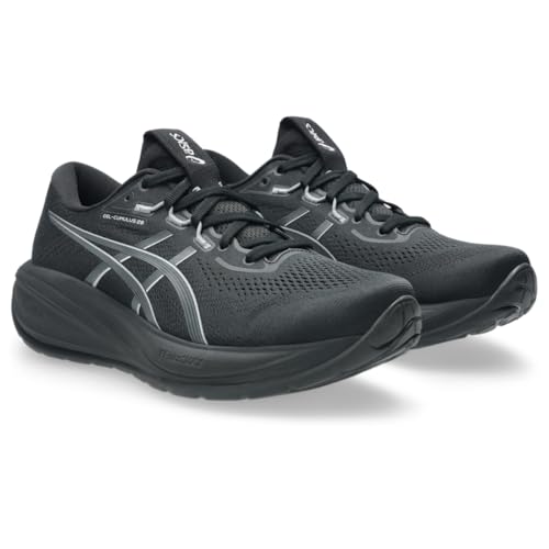 Image of ASICS Women's Gel-Cumulus 28 Running Shoes, 8, Black /Carrier Grey