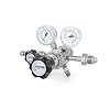 HARRIS Compressed air specialty gas lab regulator, CGA 590, 2-stage, chrome-plated, 0-125 PSI, KH1102