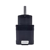 SHANGMAOYO Mini Moteurs 4 2by Moteur Pas à Pas de 40 mm Longueur du Corps avec Un Rapport de Vitesse planétaire de 100: 1 Outils mécaniques