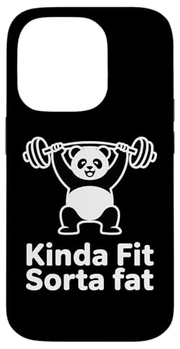 Kinda Fit Sorta Fat Funny Panda W tBbglX EGCgteBO X}zP[X iPhone 14 Pro p