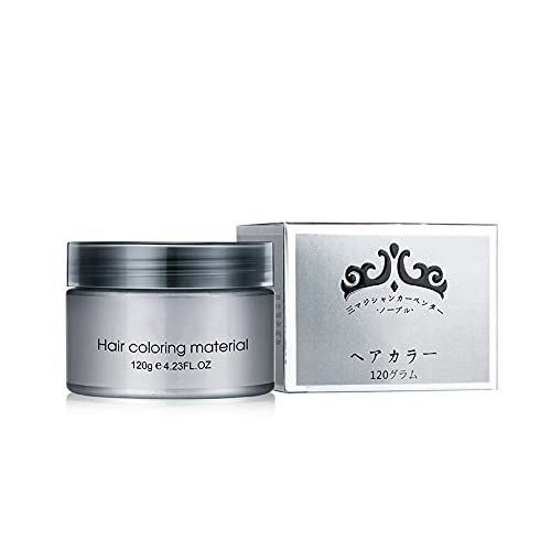 Cera de color temporal para el cabello JoyGlow gris miniatura 1