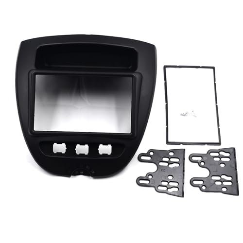 Cadre radio pour Toyota Aygo et Citroën C1 2005-2014 kit tableau de bord fascia 2 Din 7 pouces
