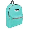 Everest 1045K Basic Backpack, 15, Aqua Blue