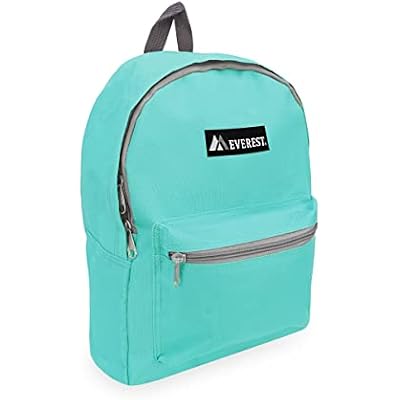 Everest 1045K Basic Backpack, 15, Aqua Blue