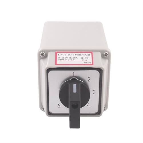 Interrupteur rotatif inverseur 20A pour résoudre les pertes de signal et variations de tension