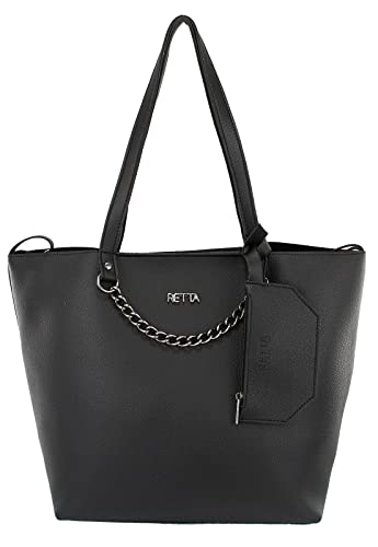 Bolsa Sacola Feminina Retta Preto (PRETA)