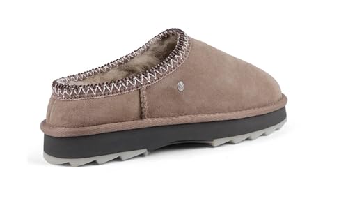 Emu Scarpe Donna Pantofole In Camoscio Sharky Scuff Mushroom D26EM06 W13179 Taglia Scarpa: 36 - 4