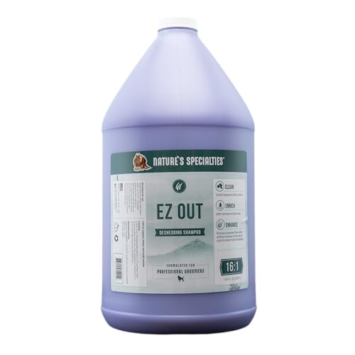 Natures Specialties Ez Out Shampoo for Pets 3.8 Litre