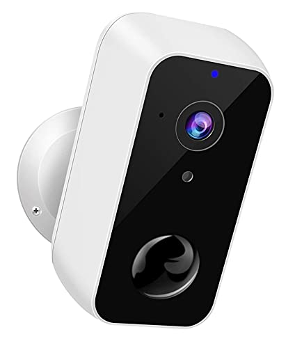 Homcloud S11 Caméra de Surveillance Smart Wi-FI avec Batterie Externe Snap 11 avec Night Vision et Audio, caméra Full HD et imperméable Cover