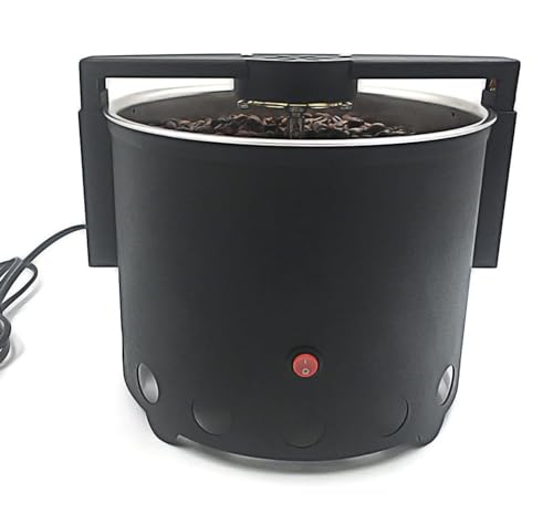 コーヒー豆クーラー 電気コーヒー豆冷却機 304ステンレススチールメッシュ 2層 容量500g 家庭用焙煎 ホームコーヒーバー用